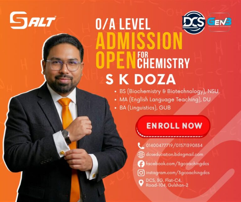 Chemistry – O/A Level